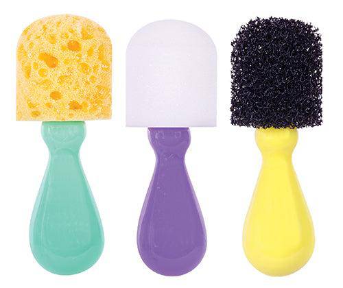 Easi-Grip Texture Brushes - Set of 3
