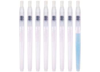 Water Brush Refillable Flat Pack of 8