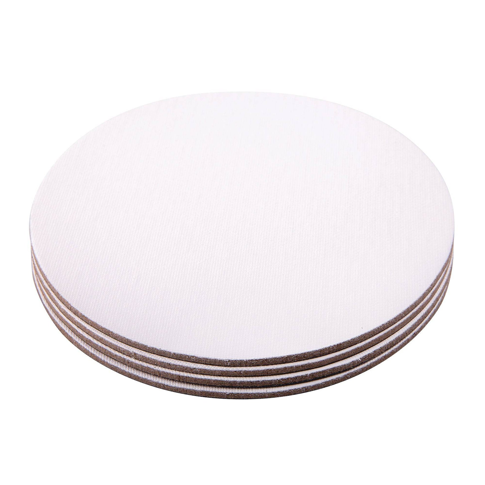 Magnetic Canvas Board Round Pack of 4