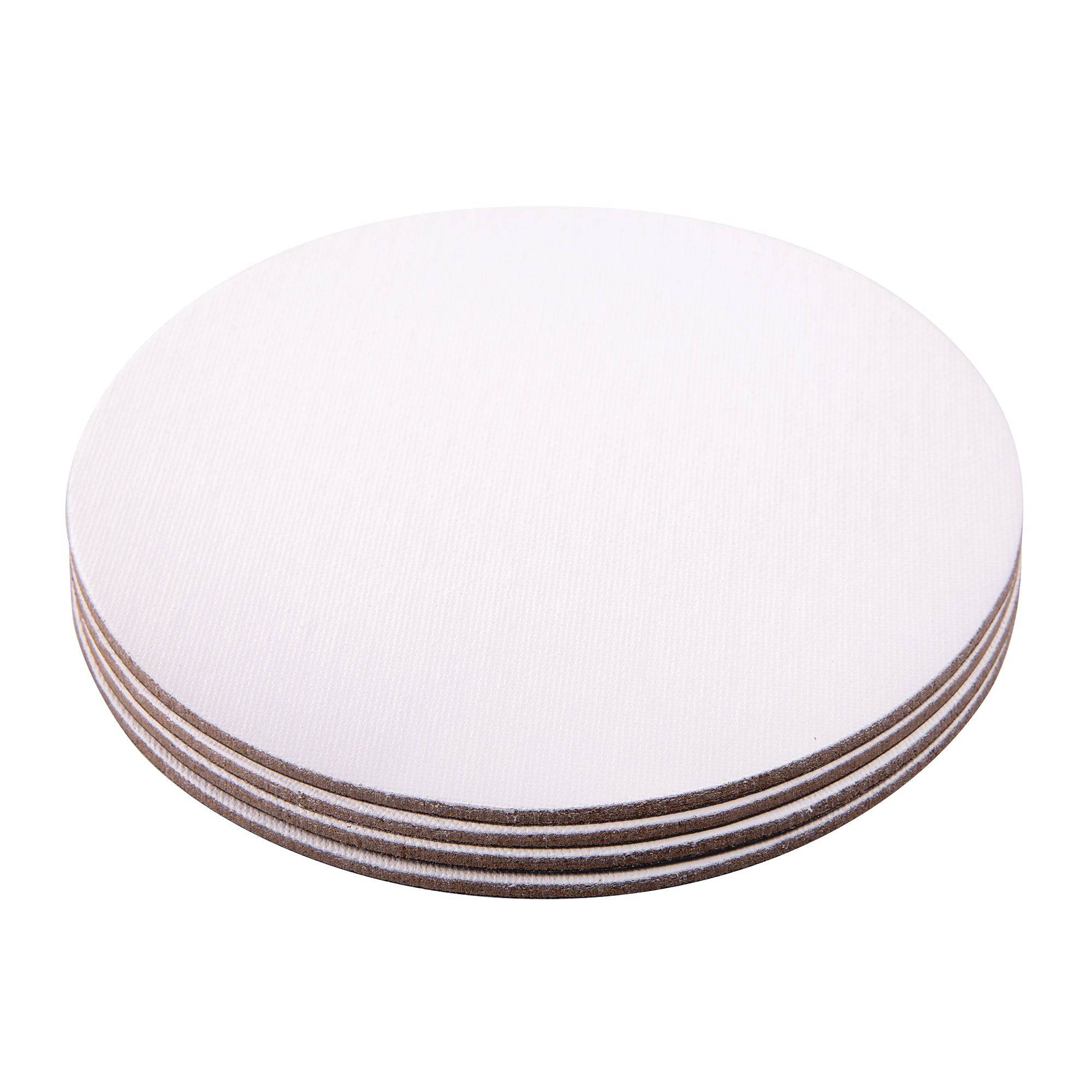 Magnetic Canvas Board Round Pack of 4