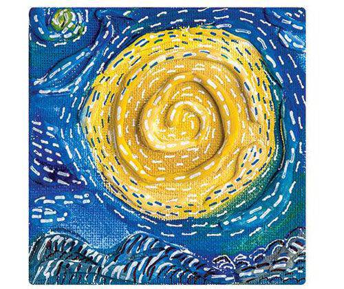 Canvas Boards (Pack of 10) - 4"x 4" - view 4