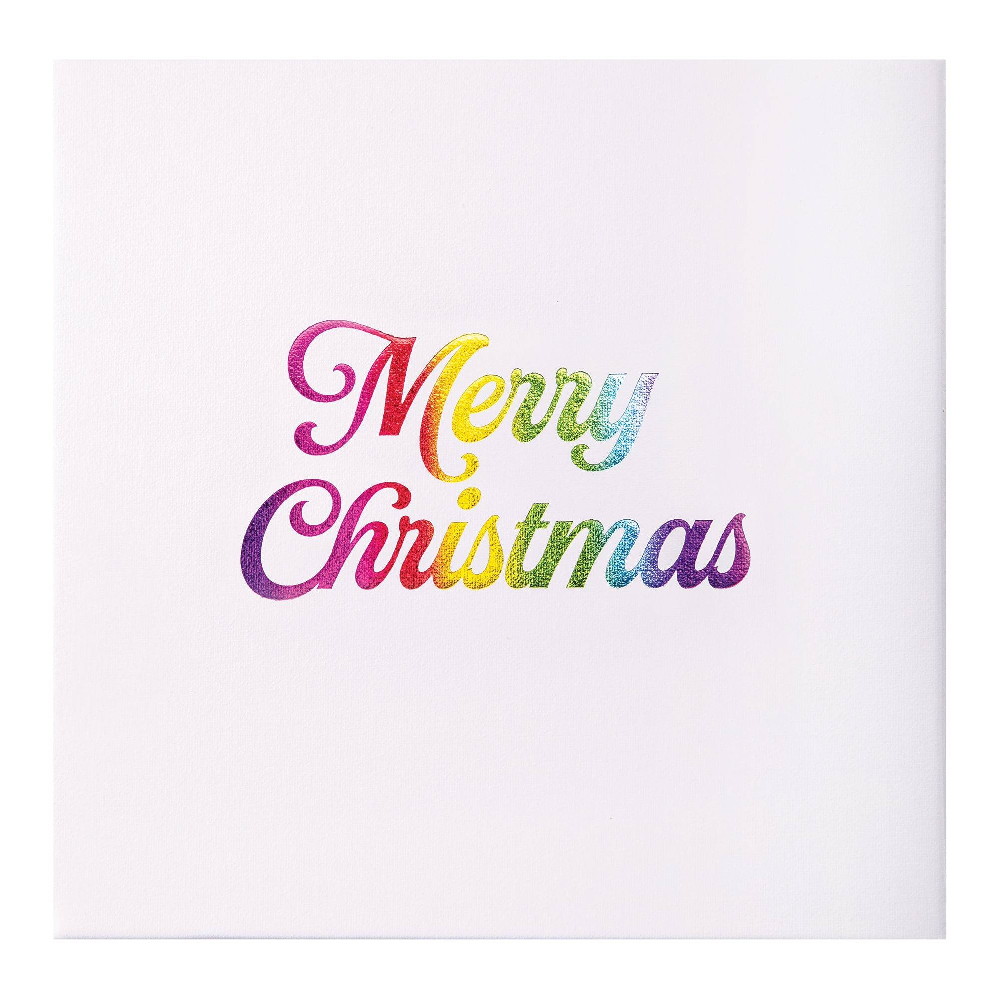 DIY Foil Christmas Canvas Pack of 6