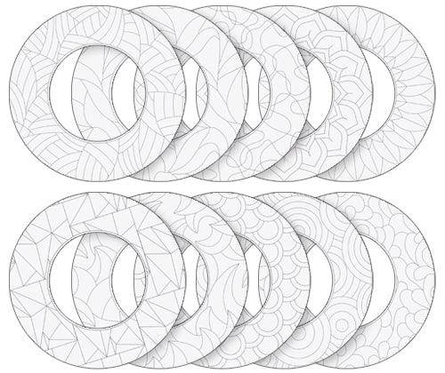 ColourMe Wreath - Pack of 10