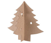 Papier Mache 3D Trees