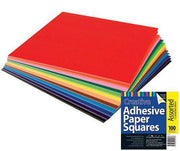Adhesive Paper Squares