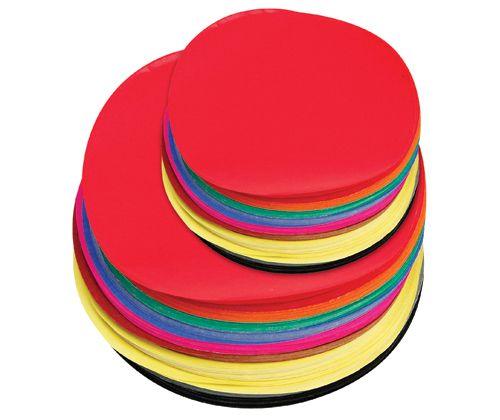 Paper Circles - Assorted (12cm & 18cm): Pack of 500