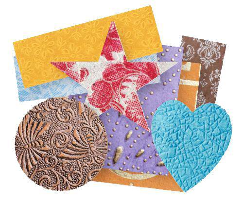Handmade Collage Shapes (500g)