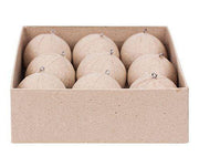Papier Mache - Baubles (Pack of 9)