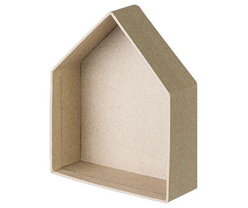 Papier Mache - Houses (Pack of 12)