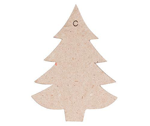 Papier-mache Xmas Decorations Pack of 80 - view 4
