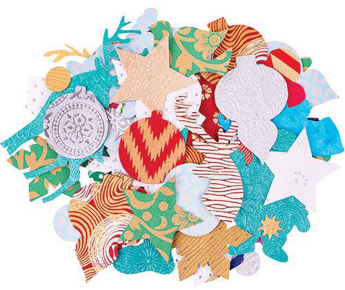 Handmade Pattern Paper - Christmas Shapes