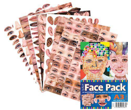 Face Pack Paper (A3) - Pack of 40
