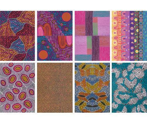 Pattern Paper A4 Contemporary Australian Indigenous - Pack of 40
