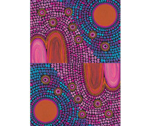 Pattern Paper A4 Contemporary Australian Indigenous - Pack of 40