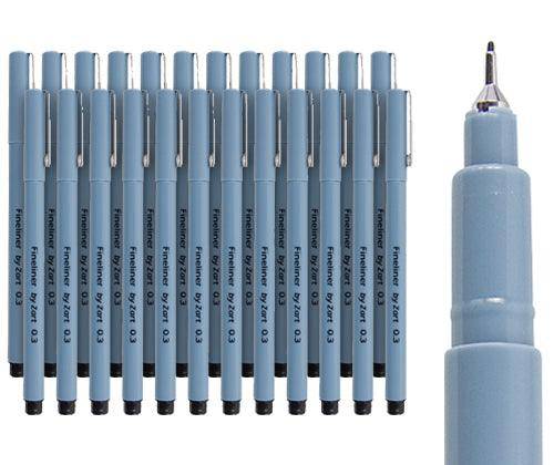 Zart - Budget Fineliners (Pack of 24)