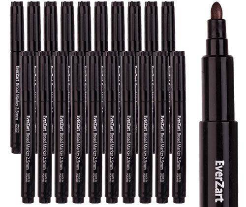 EverZart Broad Marker - Pack of 20