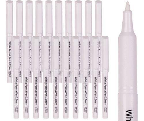 White Permanent Pen - Pack of 20