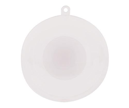Plastic Ball with Cut Out Opening - 80mm (Pack of 10)