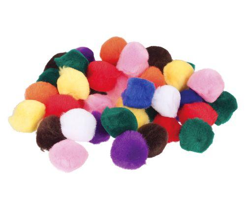 Pom Poms - 25mm (Pack of 100)