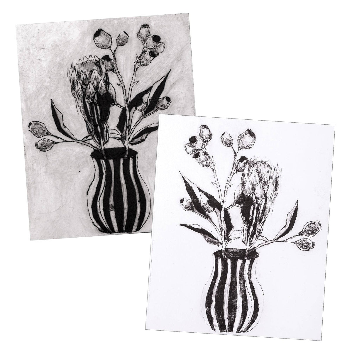 Drypoint Etching Cardboard Pack of 30 - view 3
