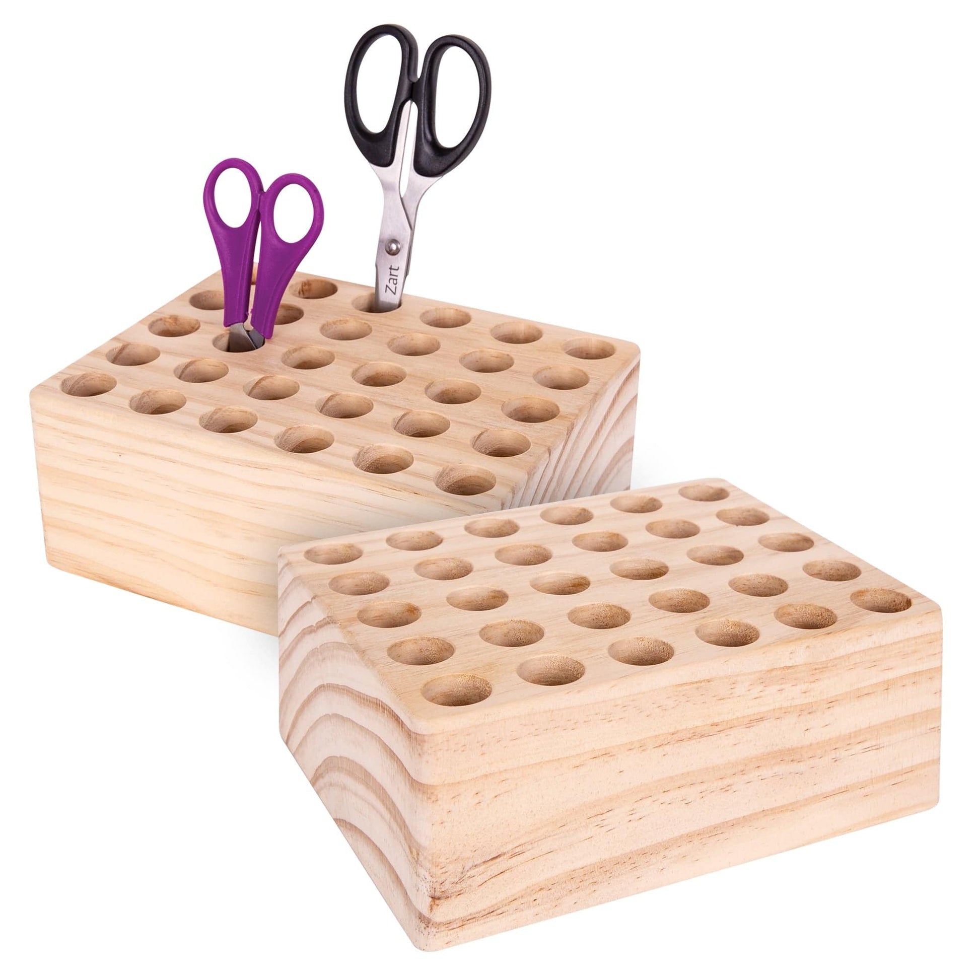 Wooden Scissors Holder