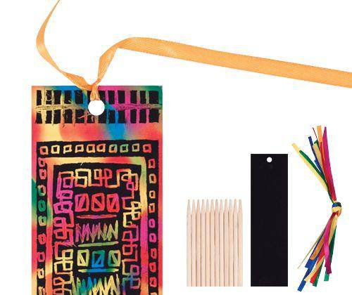 Scratch Bookmarks - Pack of 12