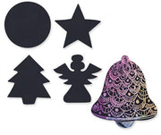 Scratch Christmas Shapes - Pack of 30