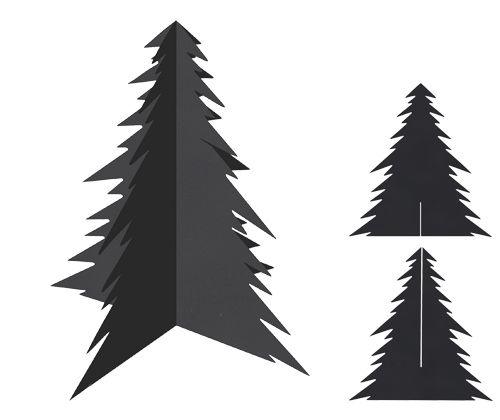 Scratch Christmas Trees - Pack of 20