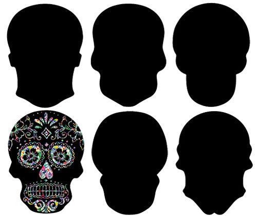 Scratch Skulls - Pack of 24