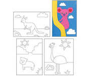 Australian Animal Sand Art Sheets - CLEARANCE