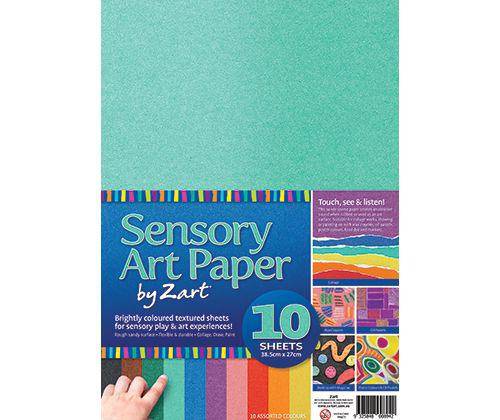 Sensory Art Paper - Pack of 10
