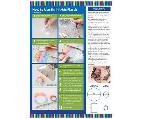 Shrink-Me Plastic A4 Clear Pack of 10 - view 4