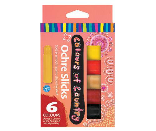 Colours of Country Slicks Ochre - Set of 6