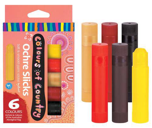 Colours of Country Slicks Ochre - Set of 6