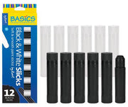 Black & White Slicks by Zart - Pack of 12