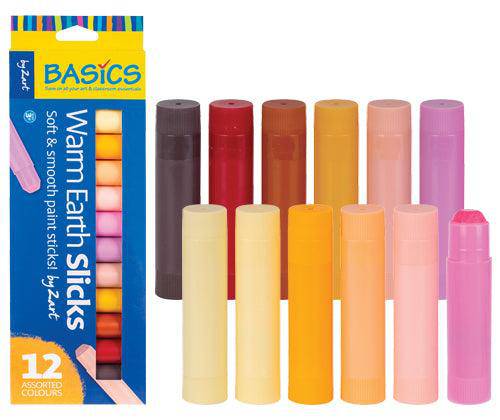 Colour Slicks: Warm Earth - Pack of 12