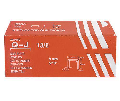 Tacker Staples (Pack of 5000): 8mm