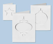 Cards & Envelopes - Christmas Cut-Outs (Pack of 30)