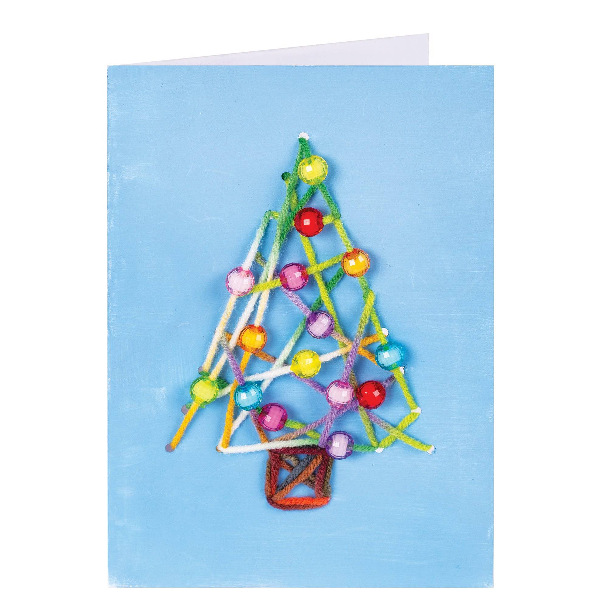 Stitch Cards Tree and Star - Pack of 30