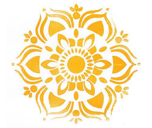 Mandala Stencils 15 x 15cm - Pack of 6