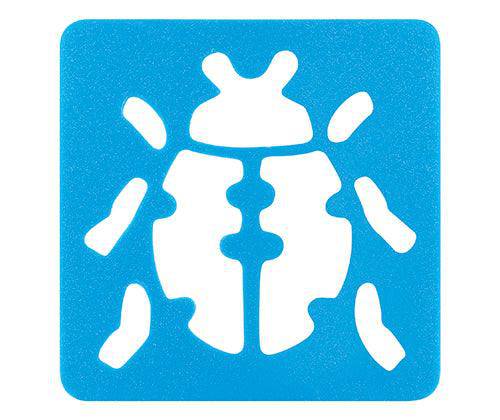 Minibeast Stencils 6.8 x 6.8cm - Pack of 12