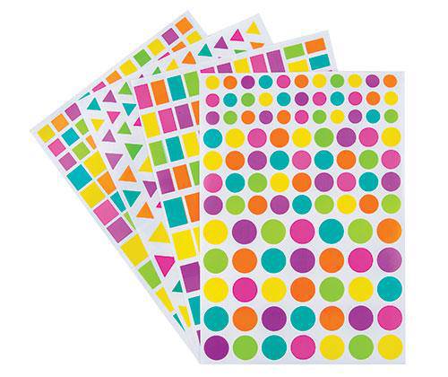 Adhesive Shapes - Assorted