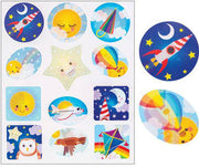Giant Moving Sky Stickers