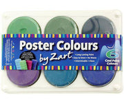 Poster Colours by Zart - Cool Palette - CLEARANCE