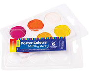 Poster Colours Paint Mini Palettes by Zart - Warm