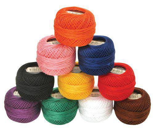 Perle Cotton - Thin #8: Pack of 10
