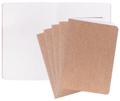 Soft Cover Sketchbook A5 - Pack of 5
