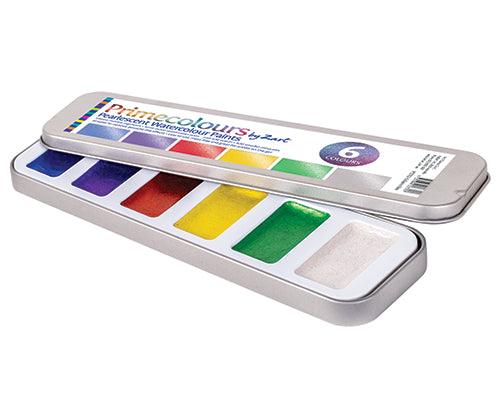 Zart Primecolours Pearlescent Watercolour Paints - 18 Colours - view 4