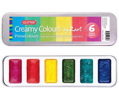 Creamy Colours Watercolours - Glitter