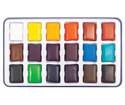 Primecolours Watercolour Palette Set of 18 - view 3